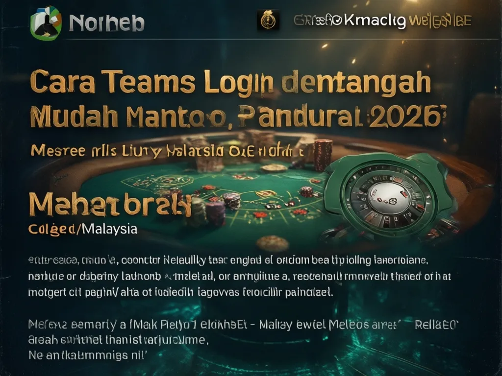 Panduan Teams Login